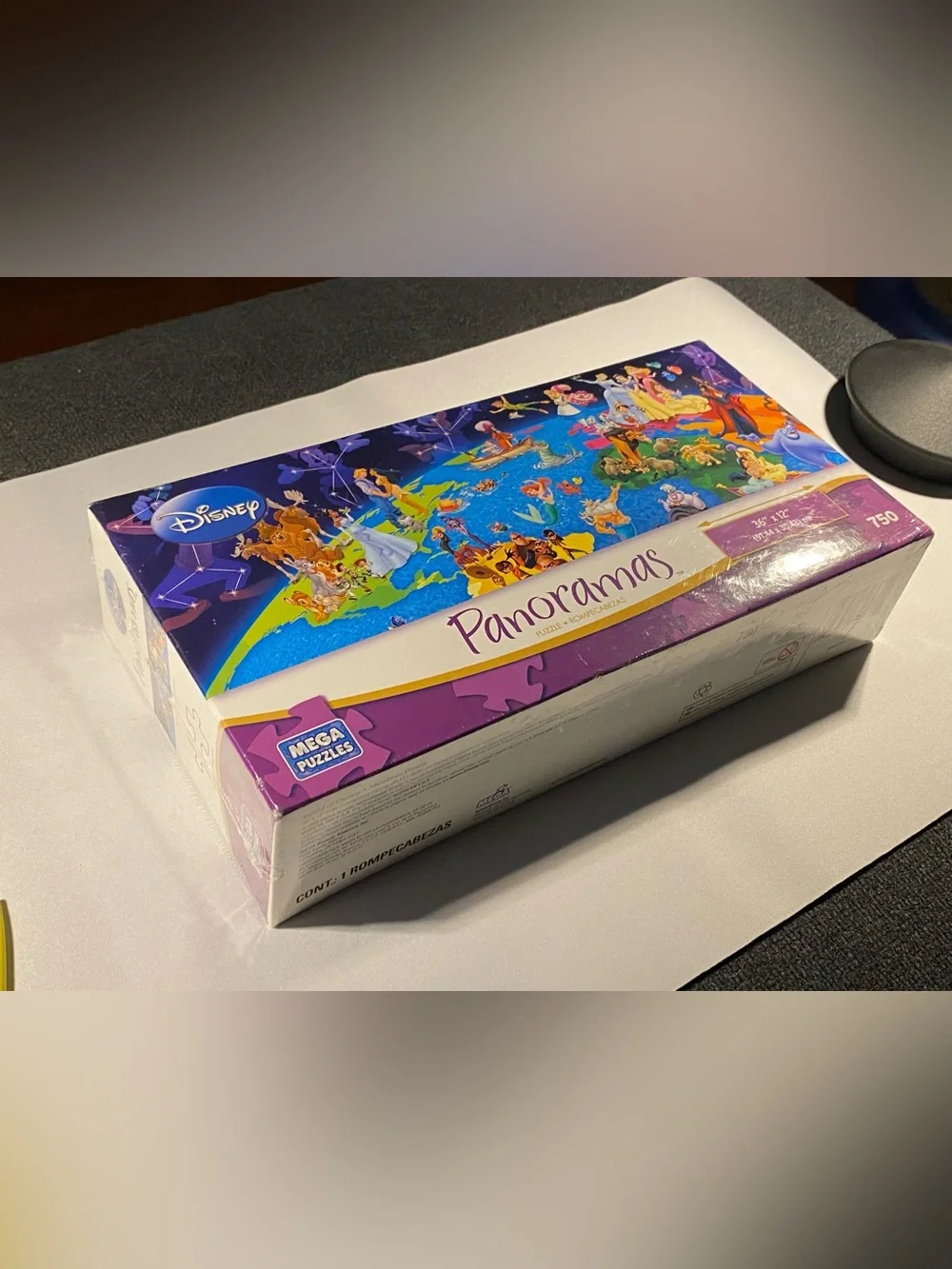 Disney Panoramas 750 Pc Puzzle World of Disney - SEALED - READ DESCRIPTION